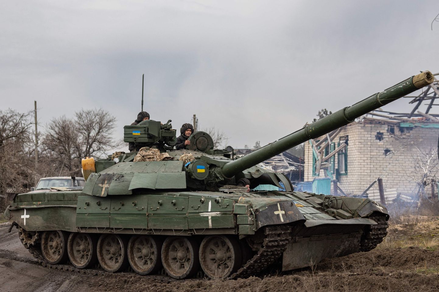 Ukraina tank. Foto on illustratiivne.