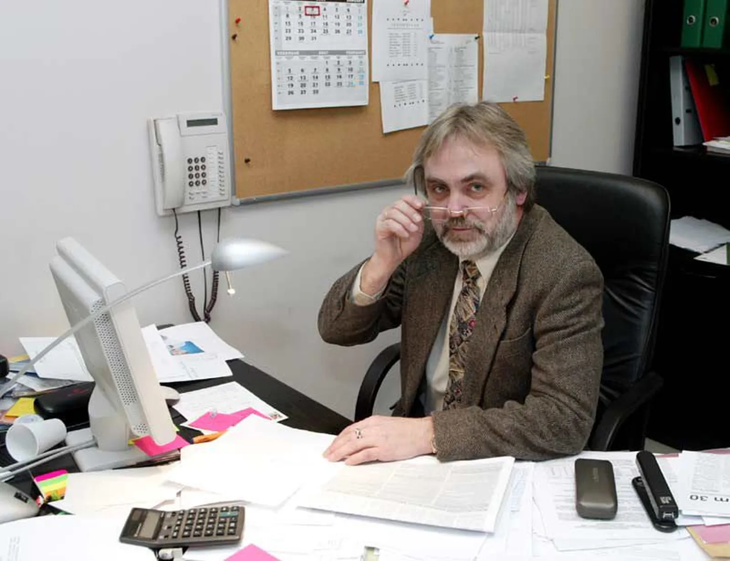 Tartu Ülikooli filosoofiateaduskonna dekaan professor Valter Lang