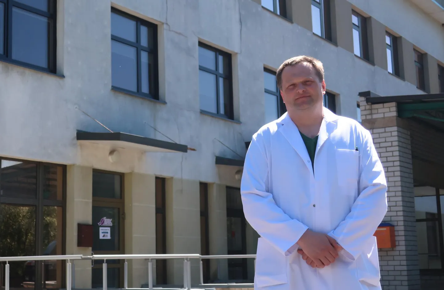 Doktor Roman Kaminskyil täitub oktoobris Valga haiglas töötamise algusest neli aastat.