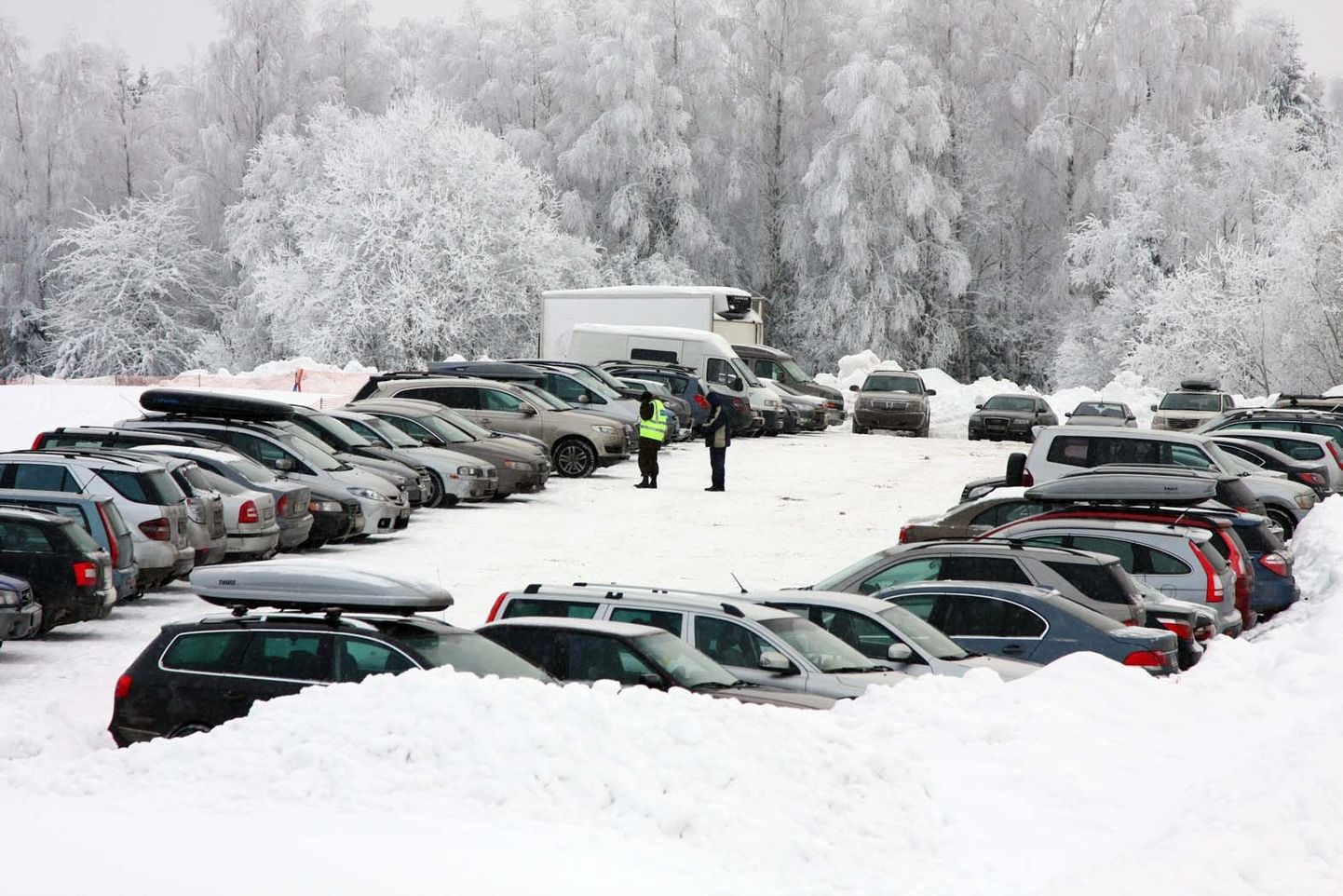 Autoga tulijatele on Otepää linna piiril avatud kolm parklat.