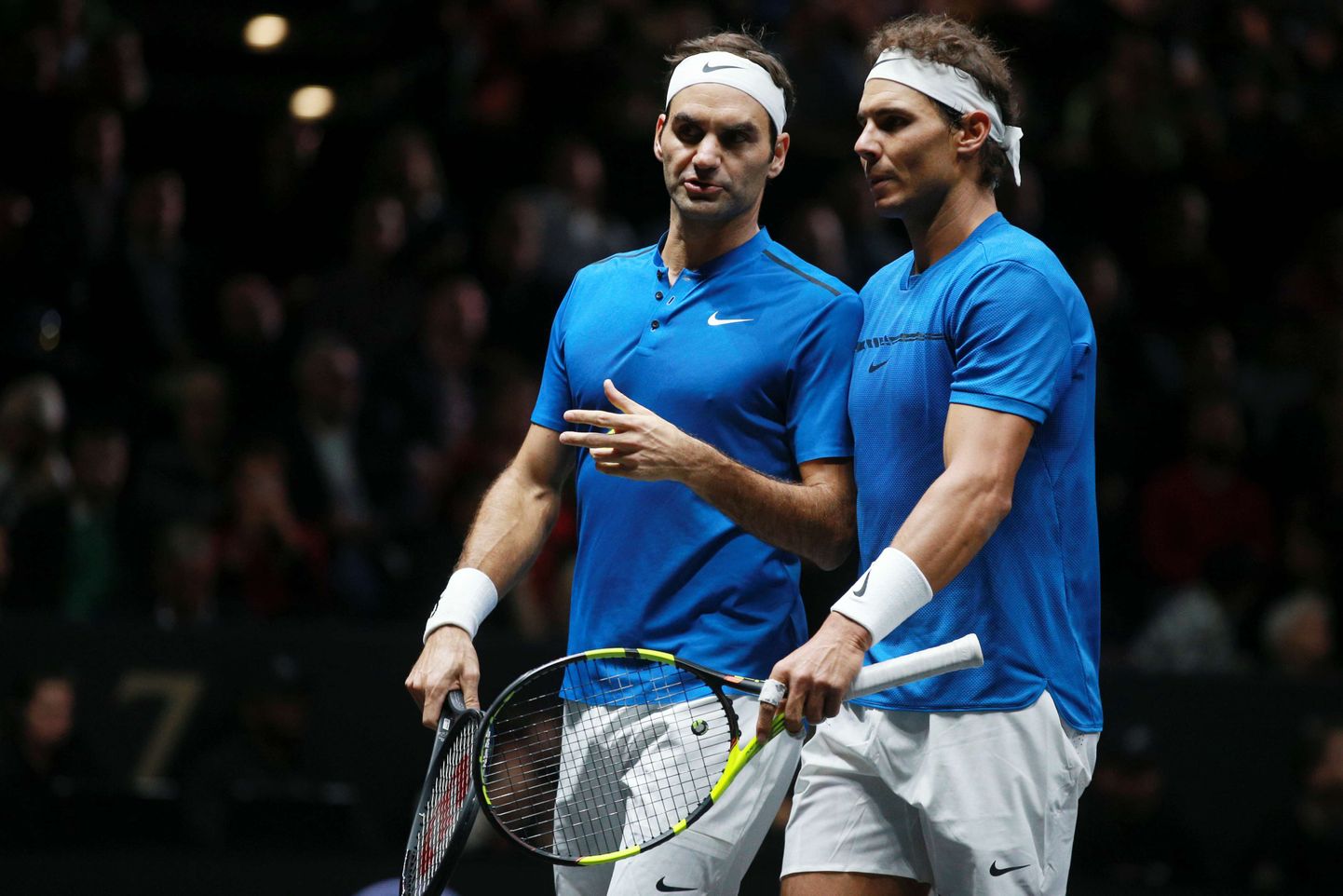 Rafael Nadal ning Roger Federer kohtuvad põnevas poolfinaalis