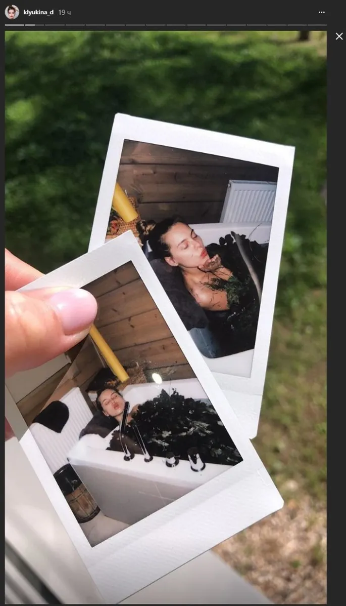 голая polaroid Голая Дарья Клюкина из «Холостяка» показала фото в ванне