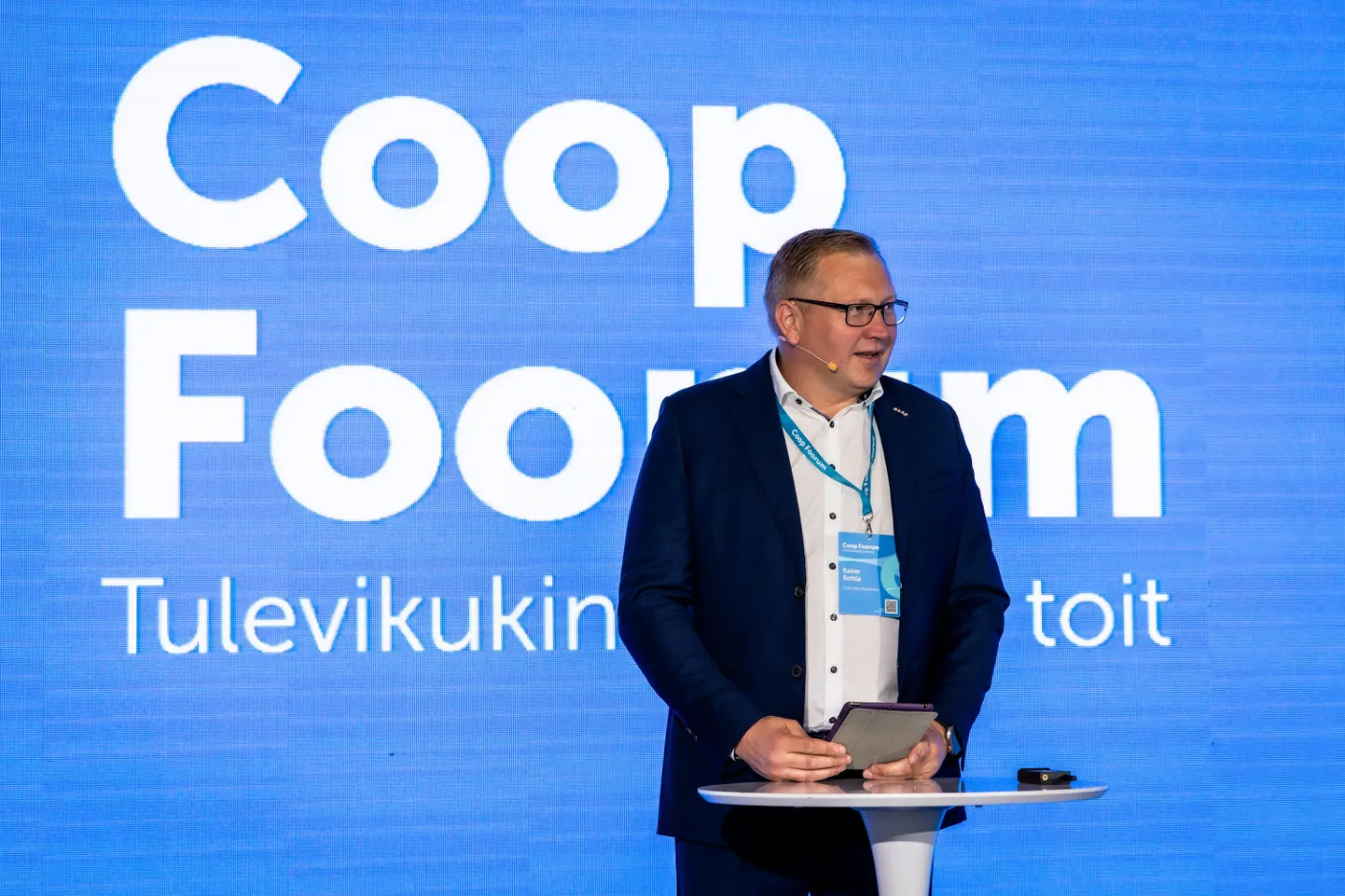 Rainer Rohtla esinemas Coop Foorumil juuni 2024