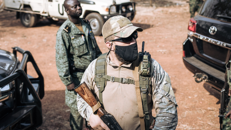 Российские наемники действуют в Центрально-Африканской республике с 2018 года