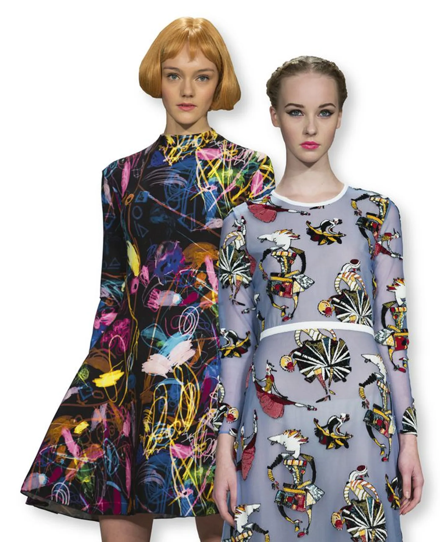 Коллекции SS2016 дизайнеров Агне Кузмицкайте и Наиры Хаячатрян.