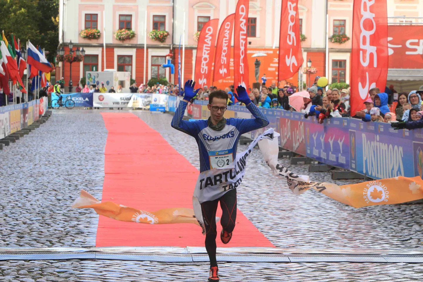 Tartu 5. linnamaratoni võitja Raivo Alla.
