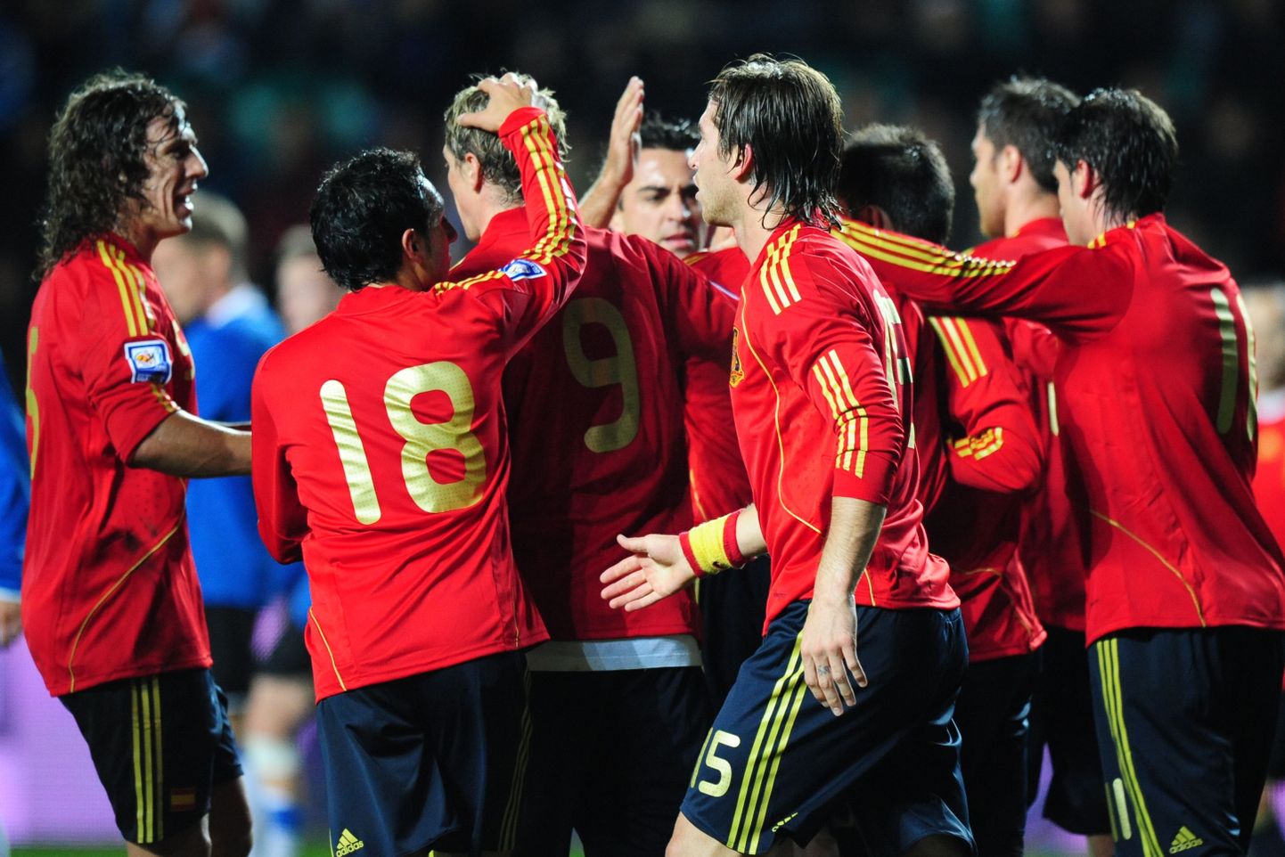 Hispaania jalgpallikoondis.