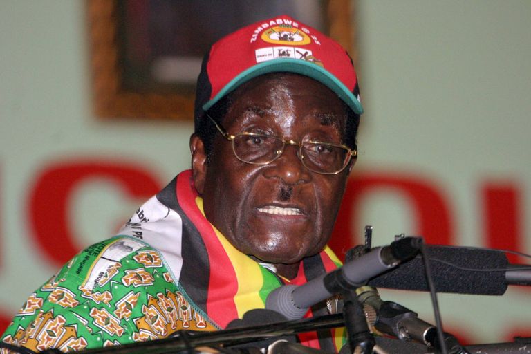 Zimbabwe ekspresident Robert Mugabe.