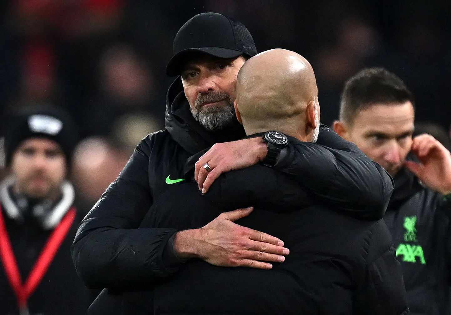 Jürgen Klopi ja Pep Guardiola võimalik viimane lahing lõppes viigiliselt.