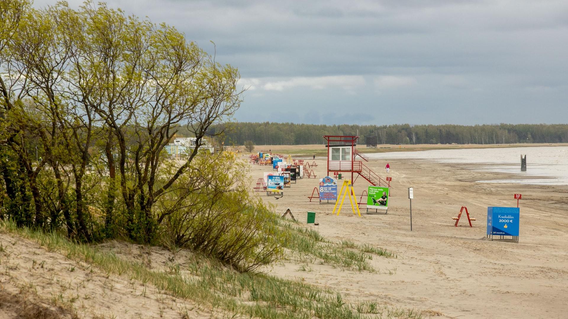 Pärnu rannas ollakse suviste ettevalmistustega lõpusirgel