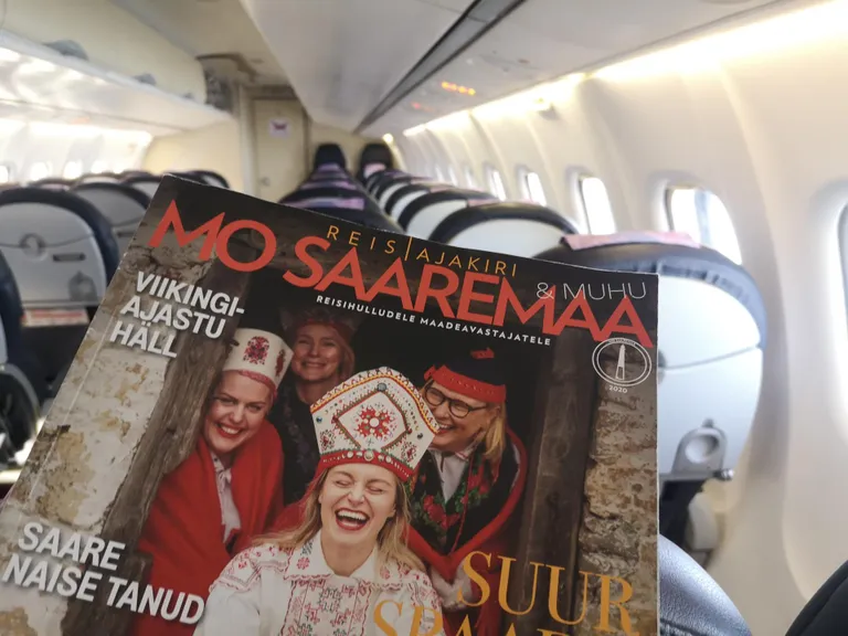 Aga kus kõik reisijad on? Ohutuse huvides lennuki paaris viimases reas.