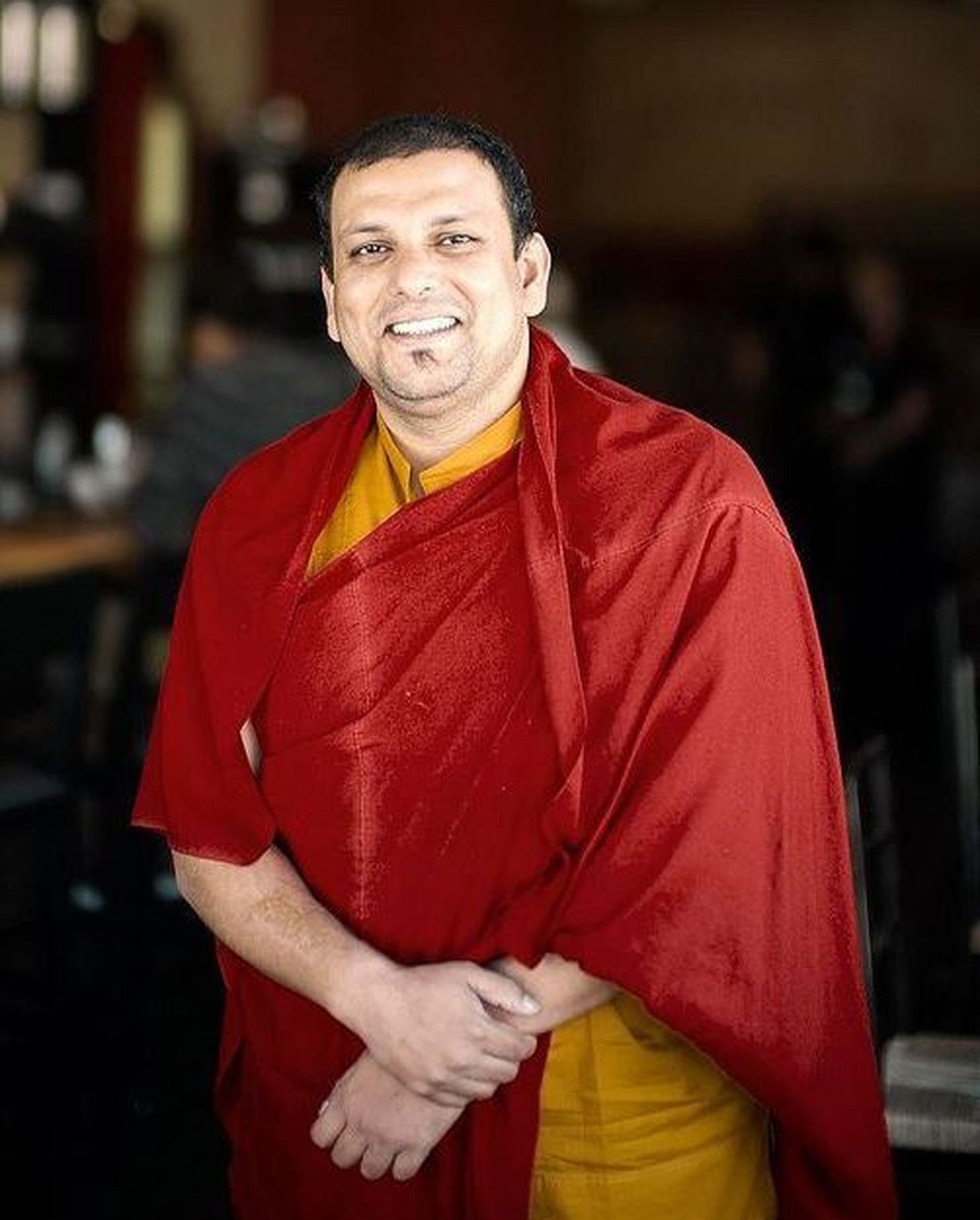 Tiibeti munk ja õpetlane Tenzin Priyadarshi