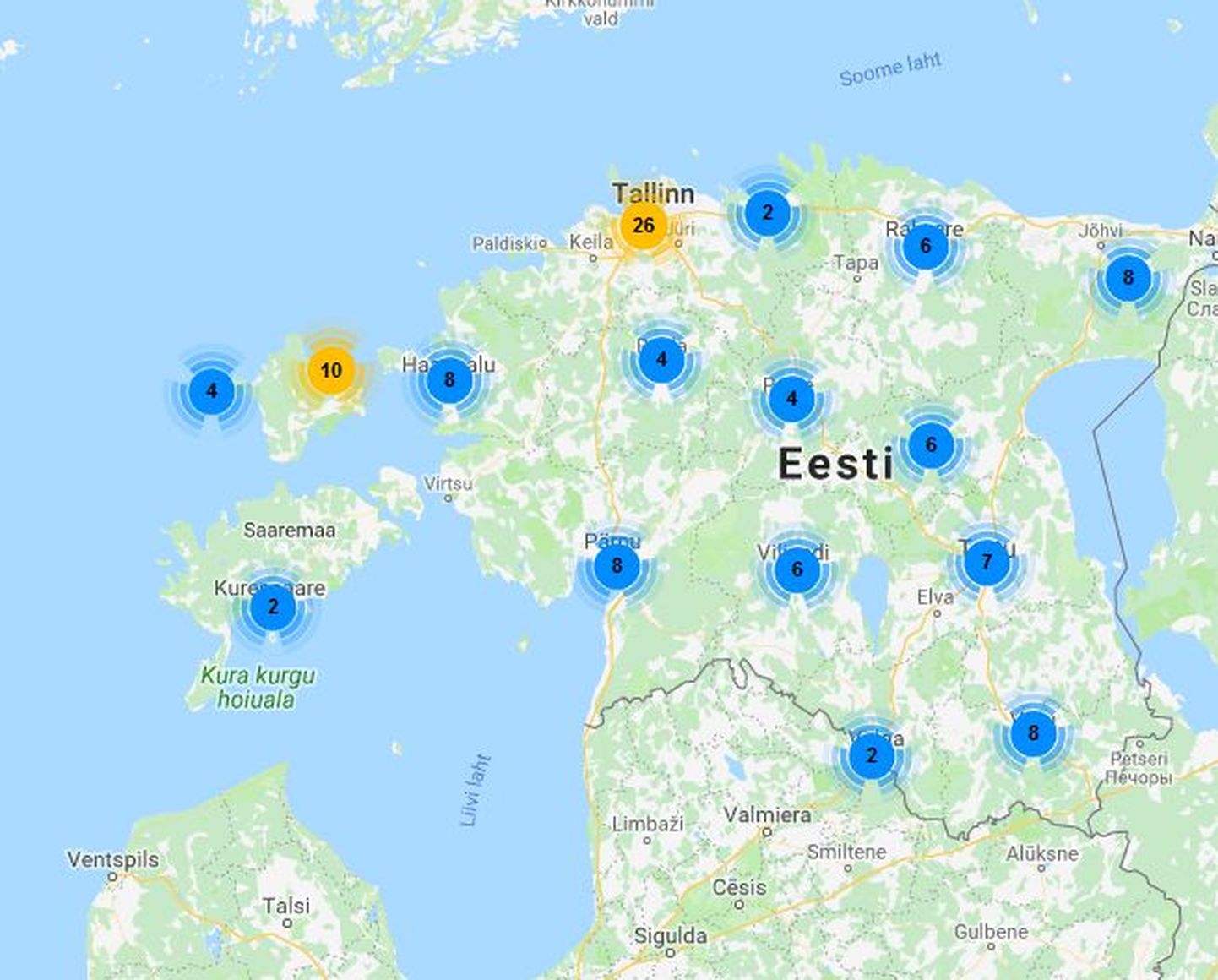 30. aprillini on igas Eesti maakonnas avatud vähemalt üks «Liigu ja õpi Avastusrajal 2018» virtuaalne rada.