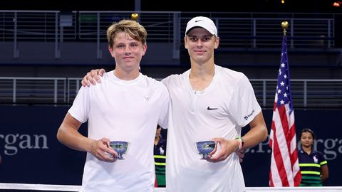 Kaks matšpalli päästnud Eesti tennisetalent triumfeeris USA lahtiste nooreturniiril