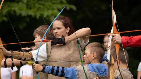 «Ma tahan ka järgmisel aastal tulla»: Vohnja vibu- ja loovuslaager võlus nii lapsed kui nende vanemad
