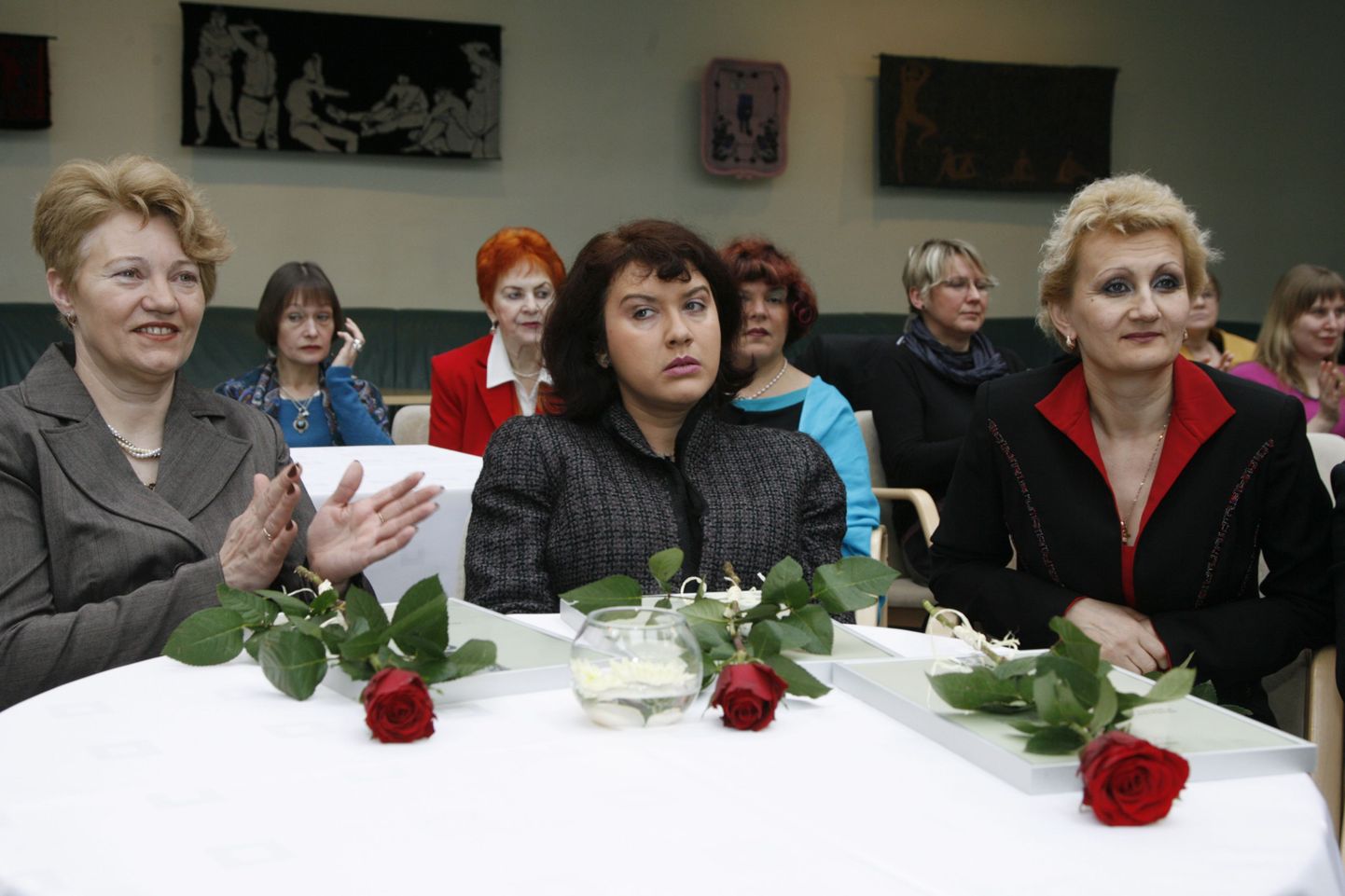 На церемонии вручения премий в Зимнем саду театра "Эстония"