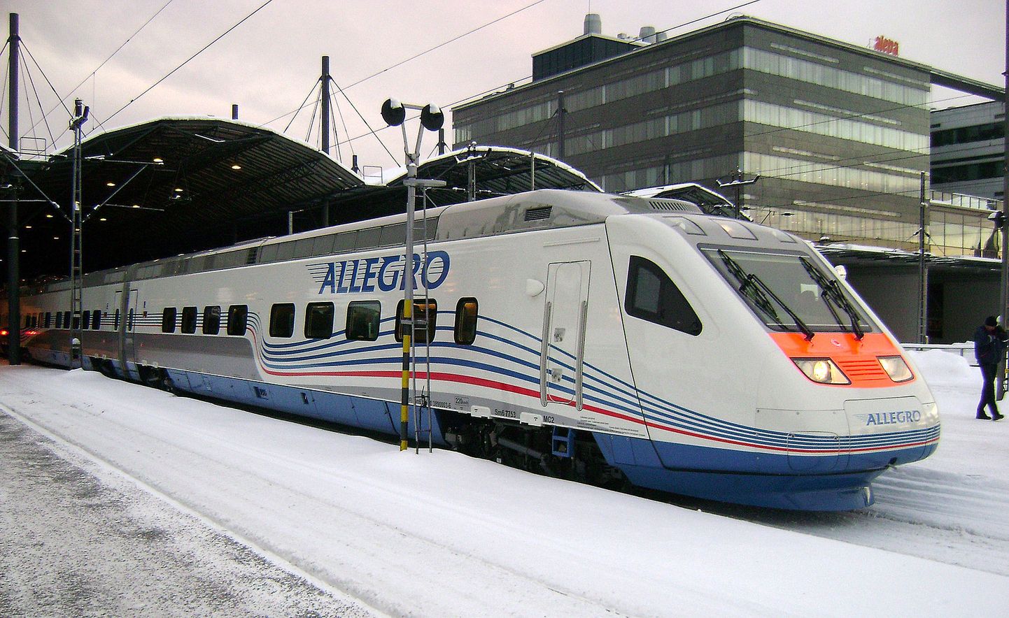 Allgero rongi maksimaalne kiirus oli 220 km/h.