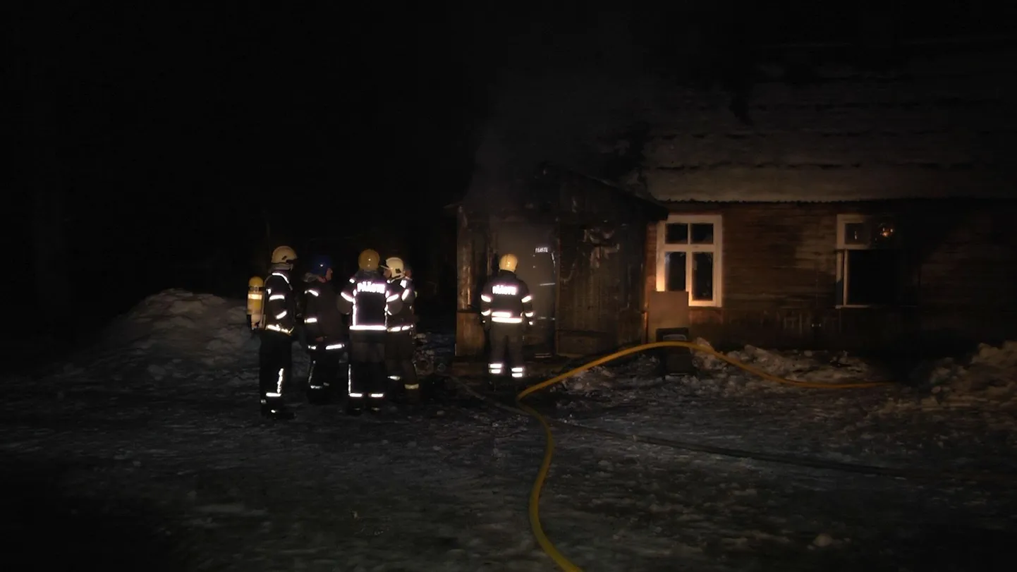 Põleng Tarvastu vallas