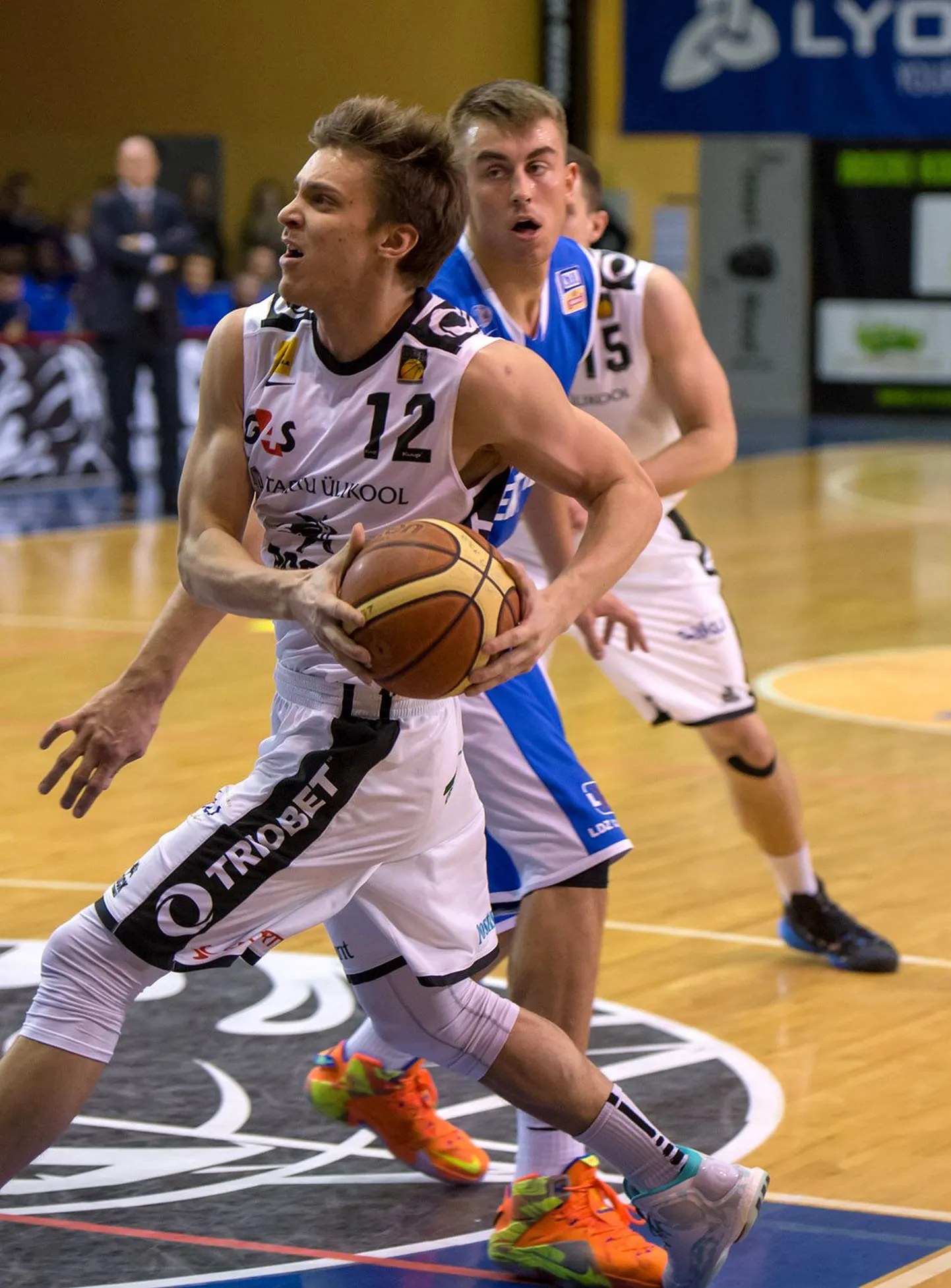 Balti liiga poolfinaalseerias kaotas TÜ/Rock 17. märtsi mängu Läti Ventspilsile 72:76.