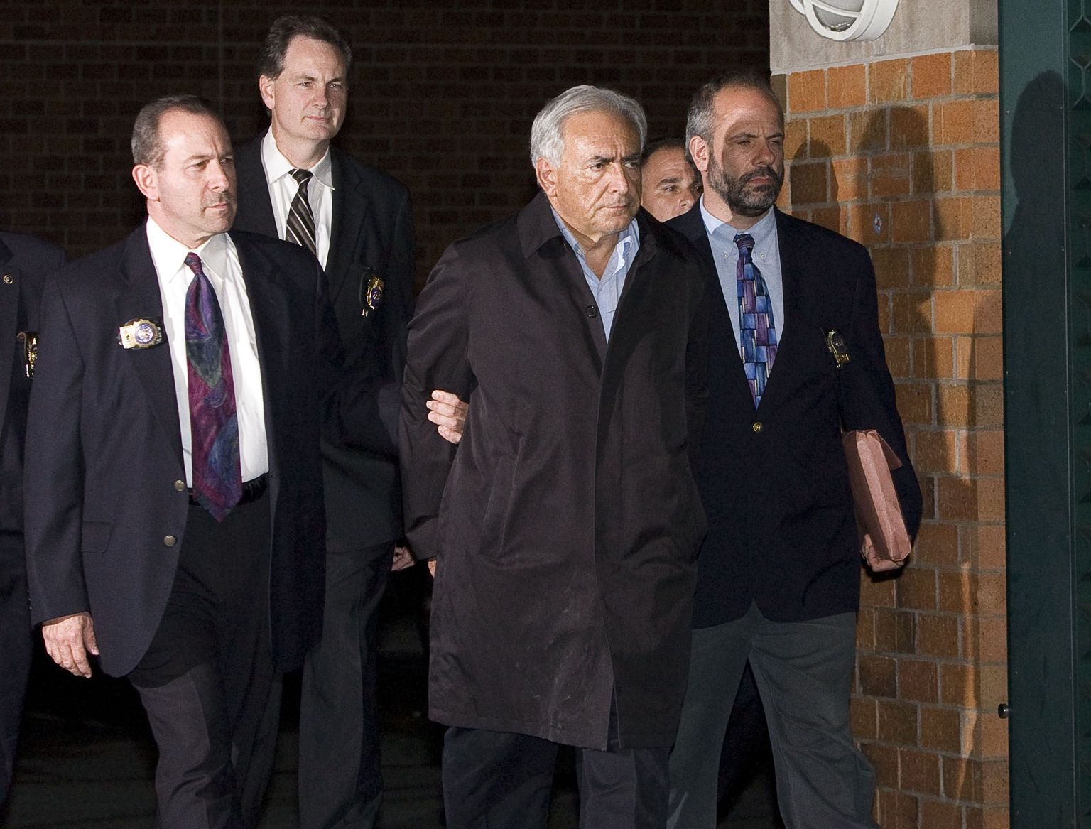 Dominique Strauss-Kahn arreteerituna