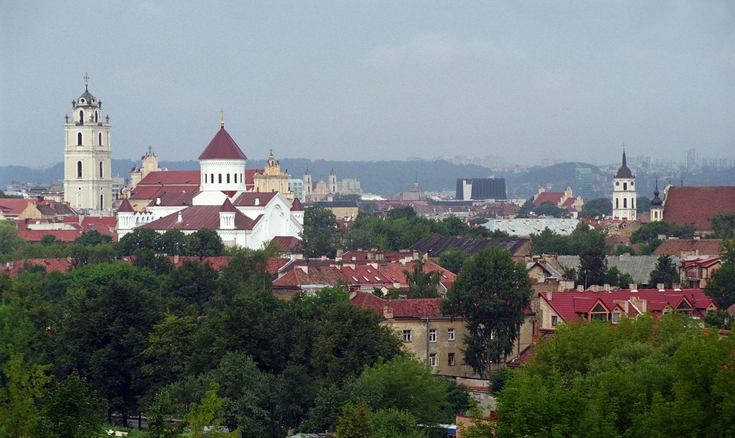 Vaade Leedu pealinnale Vilniusele