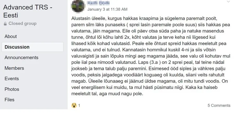 Даже после возникновения проблем со здоровьем после приема вещества, мать не теряет оптимизма и дает его своему трехлетнему ребенку.