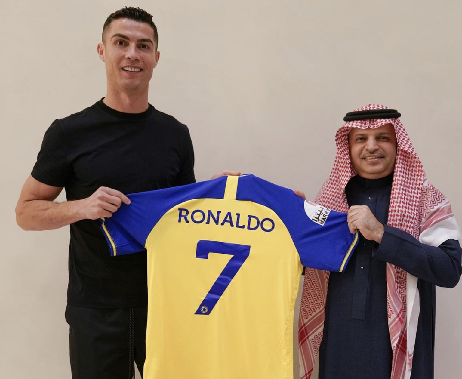 Futbolists Krištianu Ronaldu.