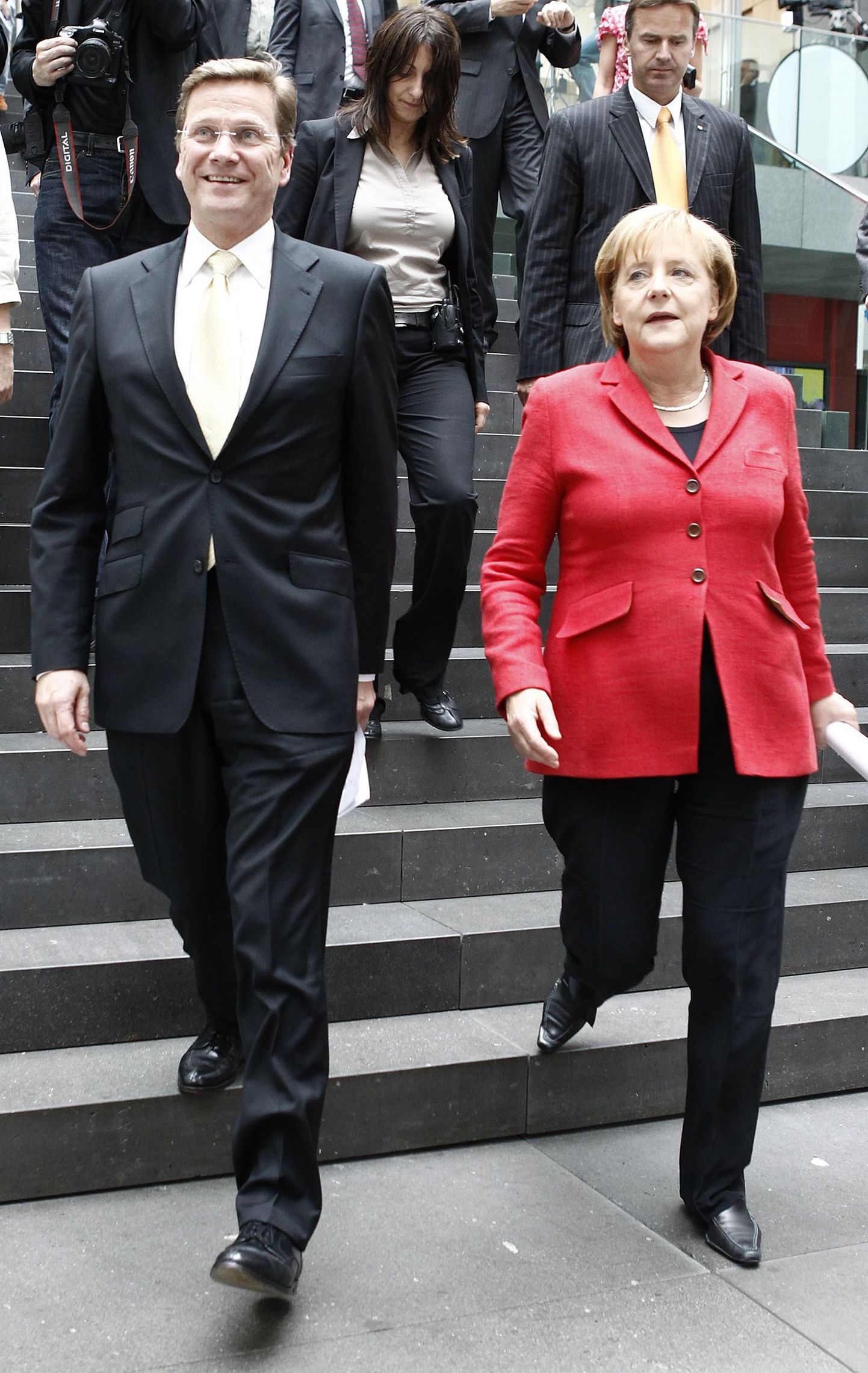 Angela Merkel ja Guido Westerwelle