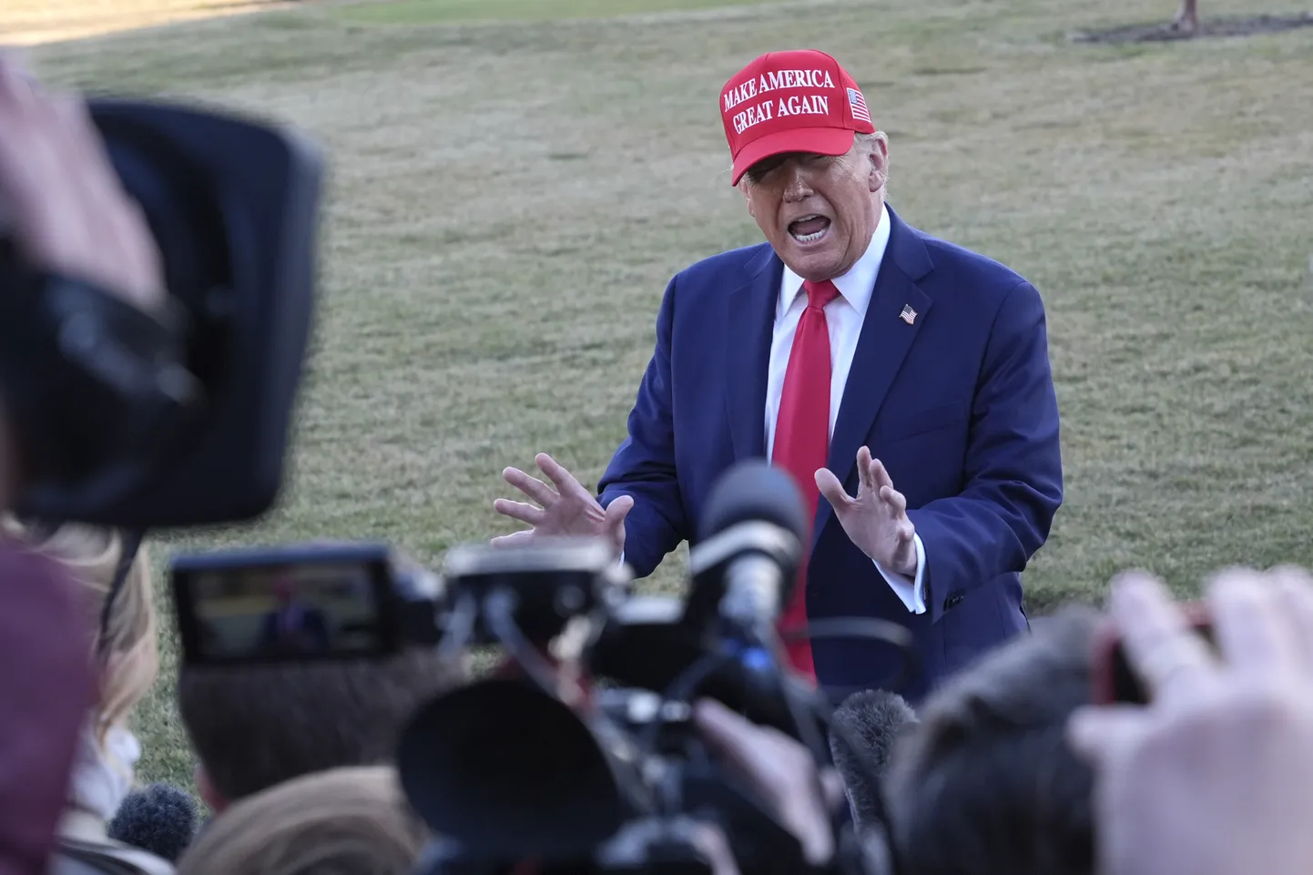 USA president Donald Trump.