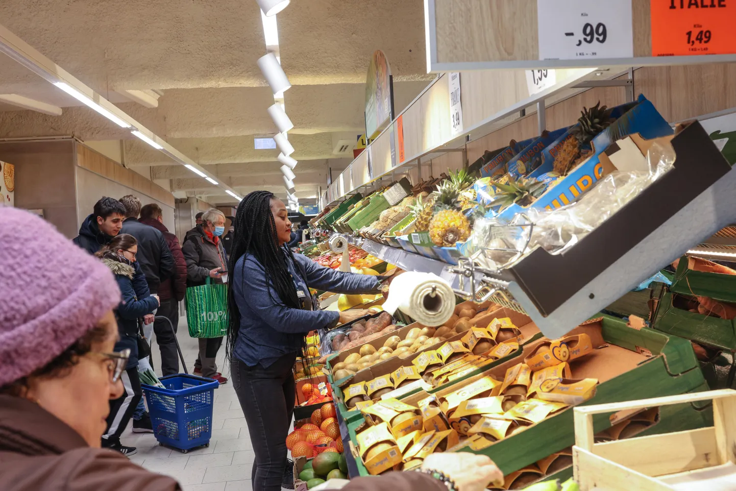 Lidl kauplus Prantsusmaal. Pilt on illustratiivne.