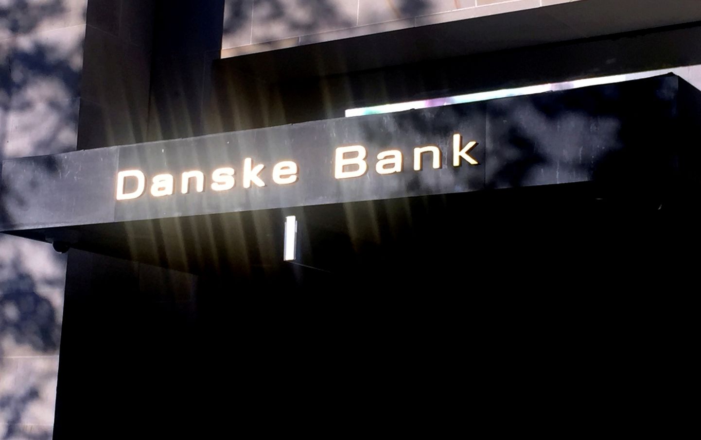 Danske panga silt Kopenhaagenis.