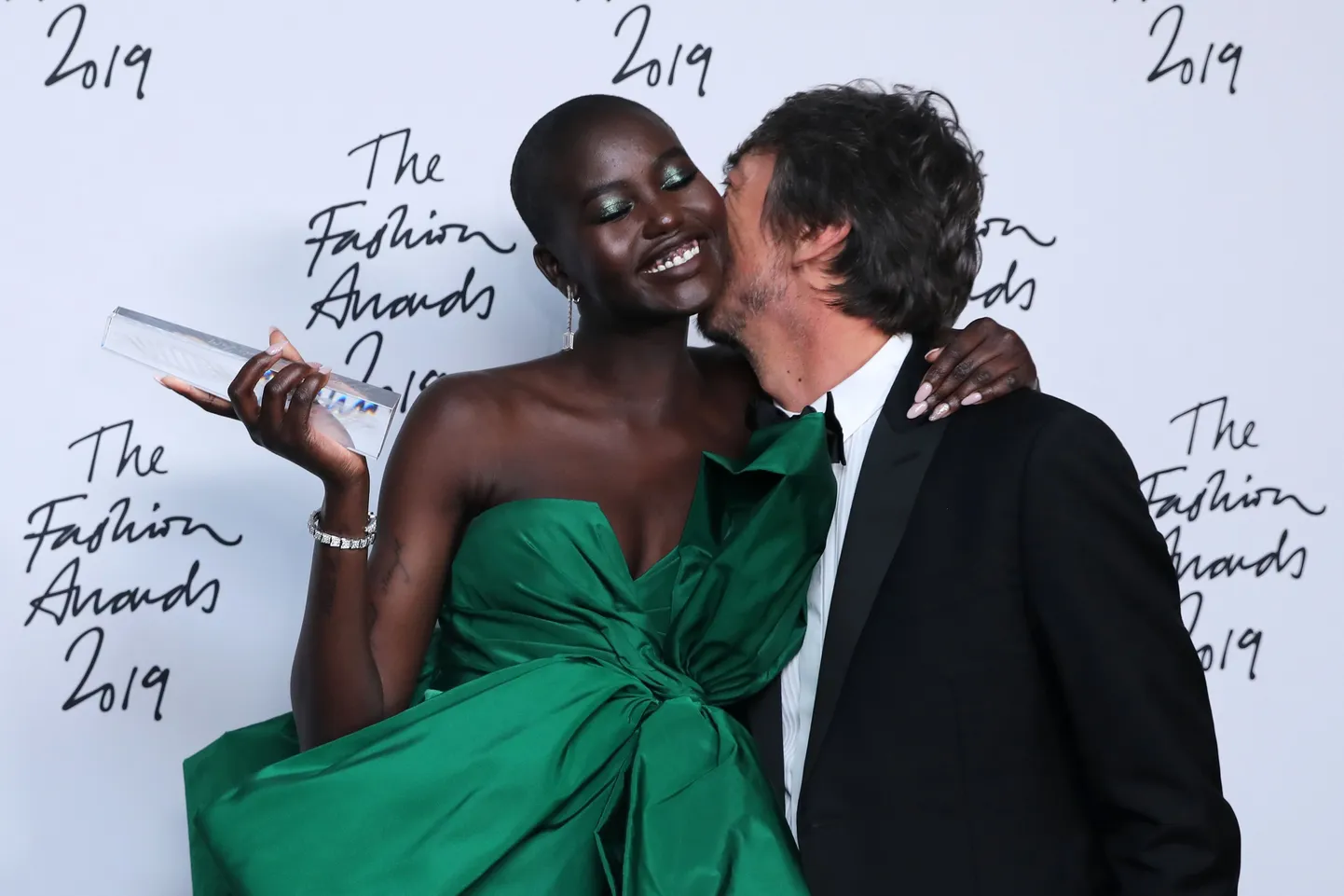 Адут Акеч на церемонии British Fashion Awards 2019