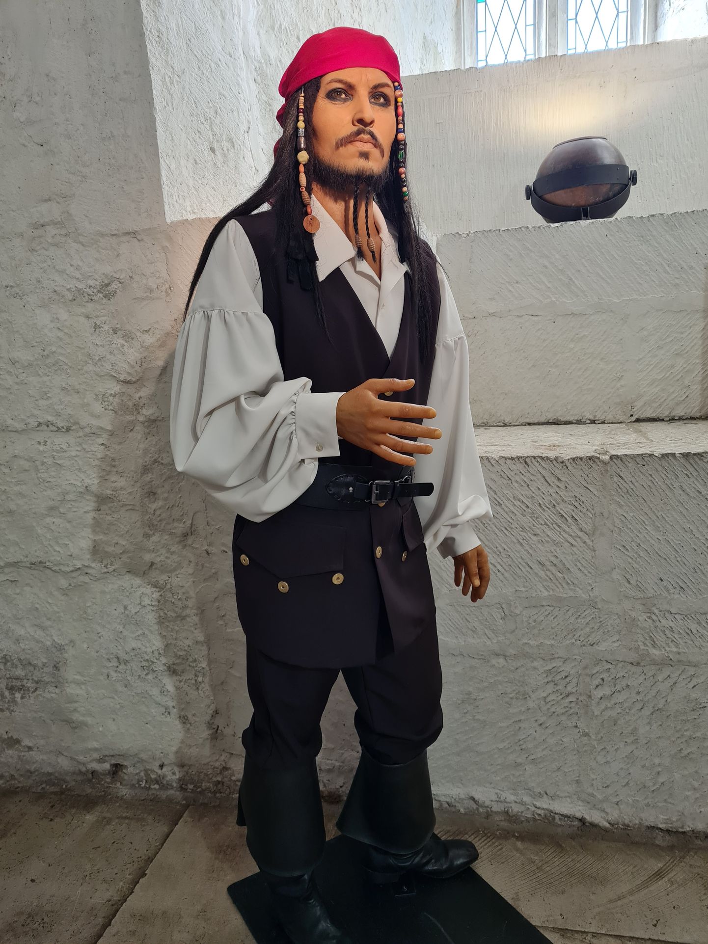 Ka kapten Jack Sparrow on näituse ajaks Saaremaale jõudnud.