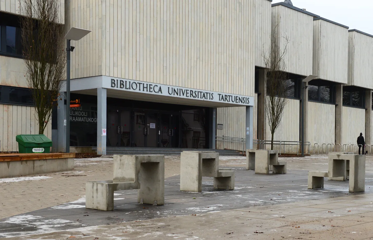 Tartu ülikooli raamatukogu hoone.