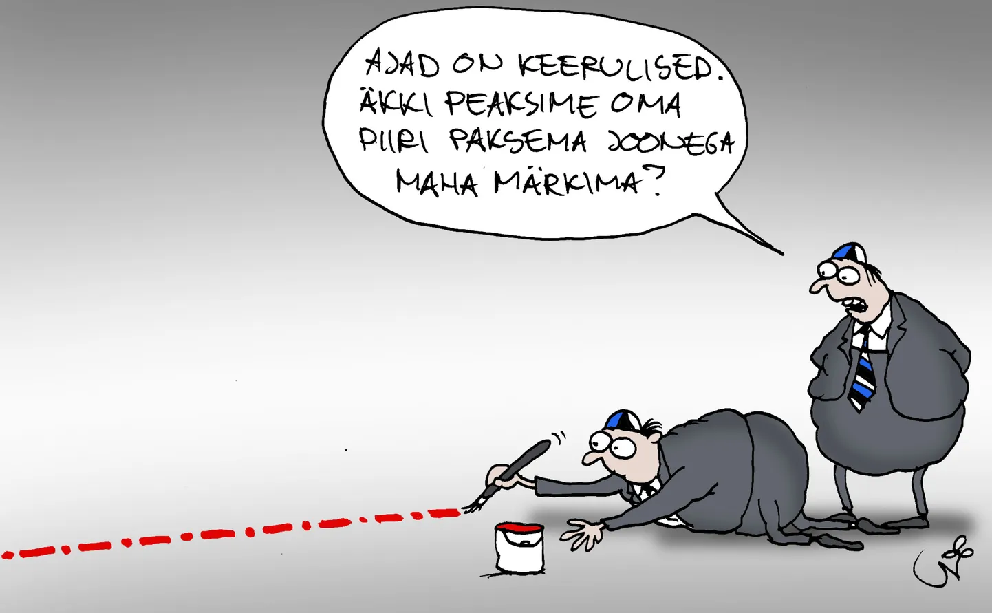 Päeva karikatuur, 30. oktoober.