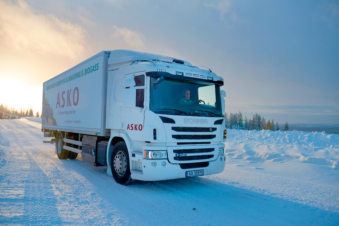 Vesinikuga sõitev Scania Norras. Tulevikus võivad sellised veoautod vurada ka Eestis.