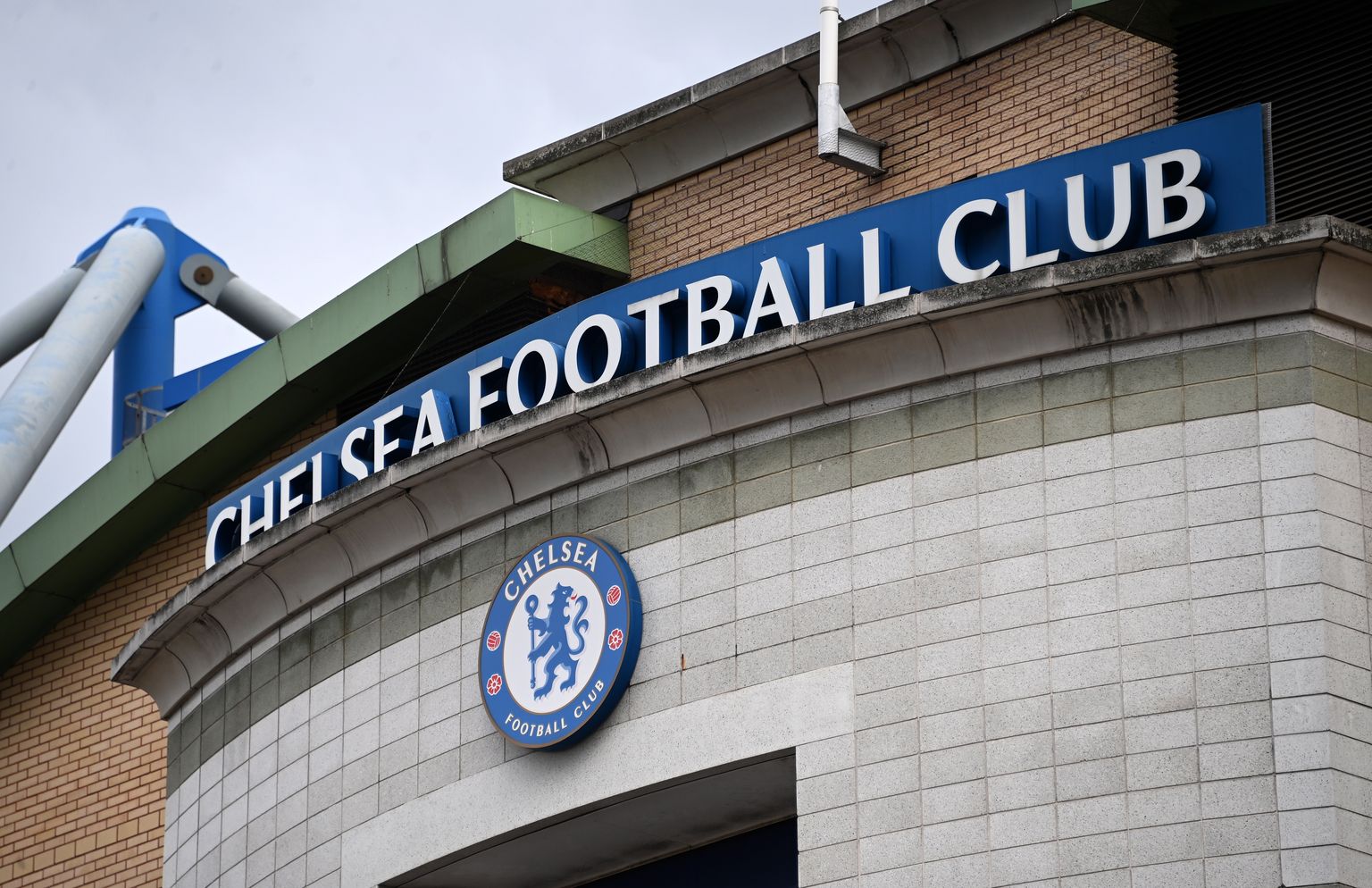 Jalgpalliklubi Chelsea Stamford Bridge.