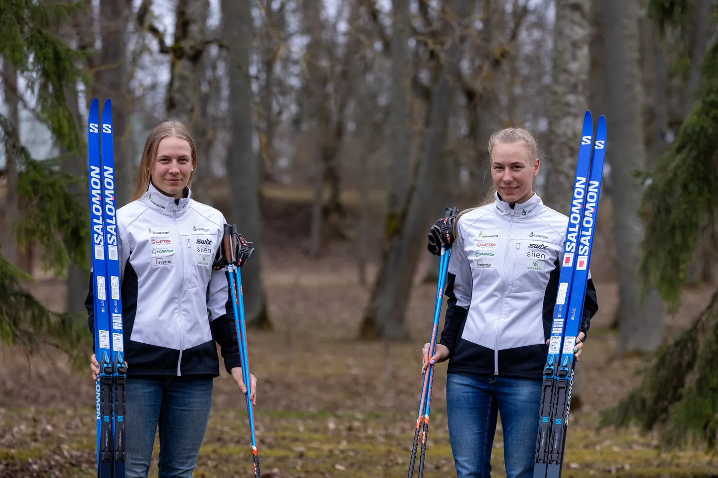 Kaidy (vasakul) ja Keidy Kaasiku võistlesid ühise tandemina.