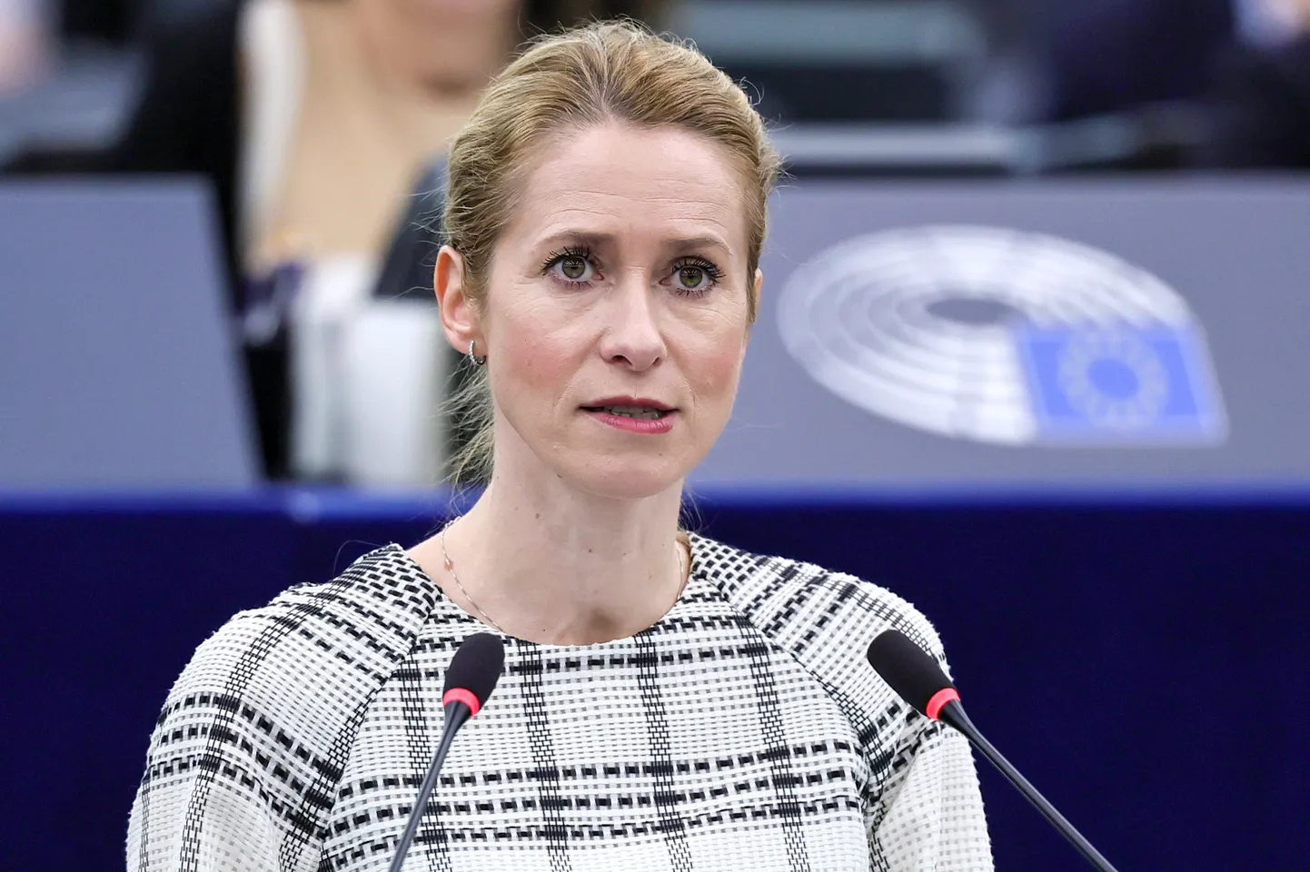 ELi välispoliitika juht Kaja Kallas Euroopa Parlamendi ees, 24-26. juunil 2025. a.