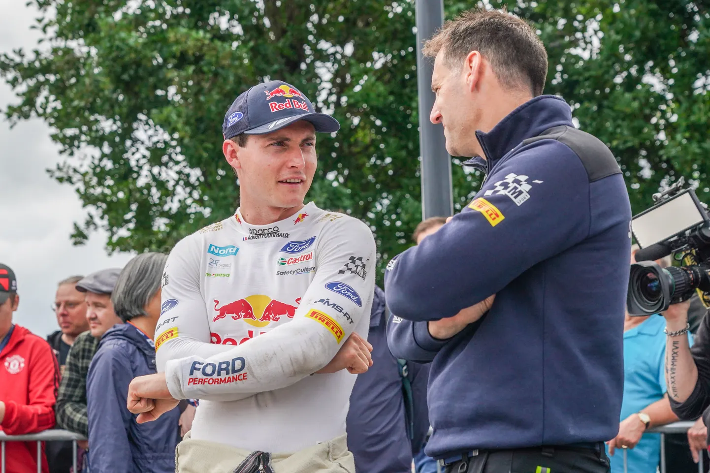 Adrien Fourmaux (vasakul) ja Rich Millener.