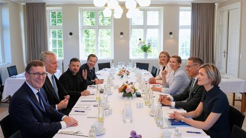 President Zelenskõi osaleb Tallinnas Põhjala ja Balti riikid