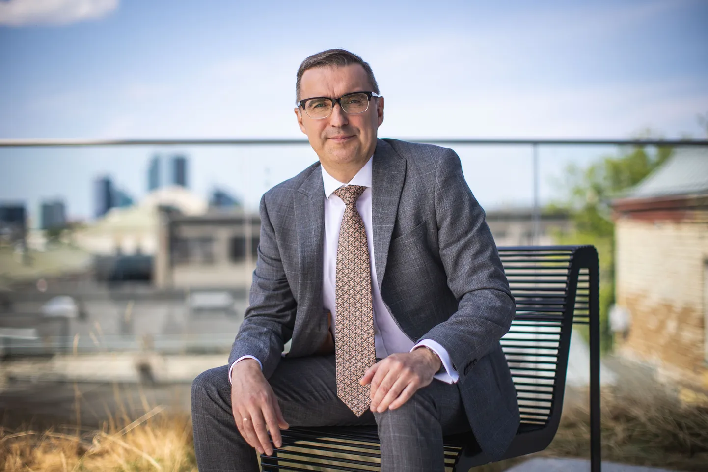 27.07.2021, Tallinn. Otse Postimehest: Ettevõtlus- ja infotehnoloogiaminister Andres Sutt. Foto Madis Veltman, Postimees