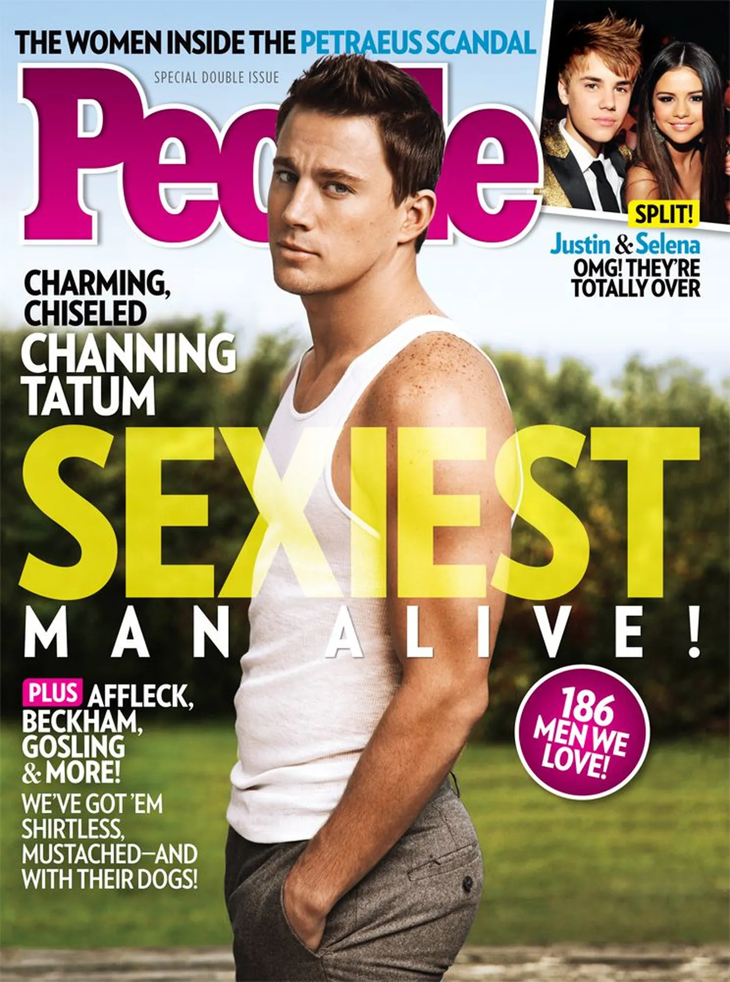 Channing Tatum ajakirja People kaanel
