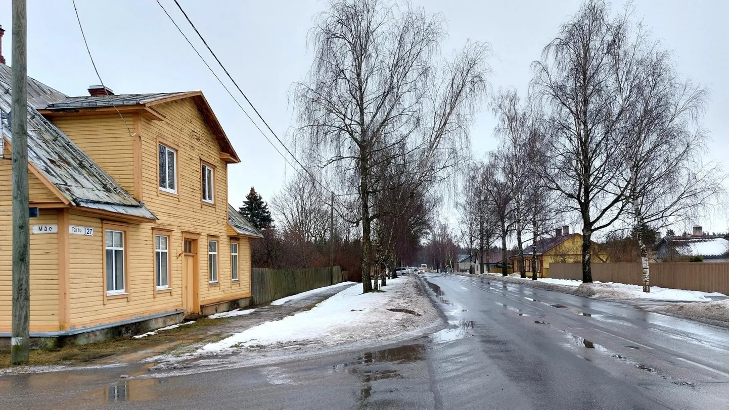 Tartu tänav Rakveres.