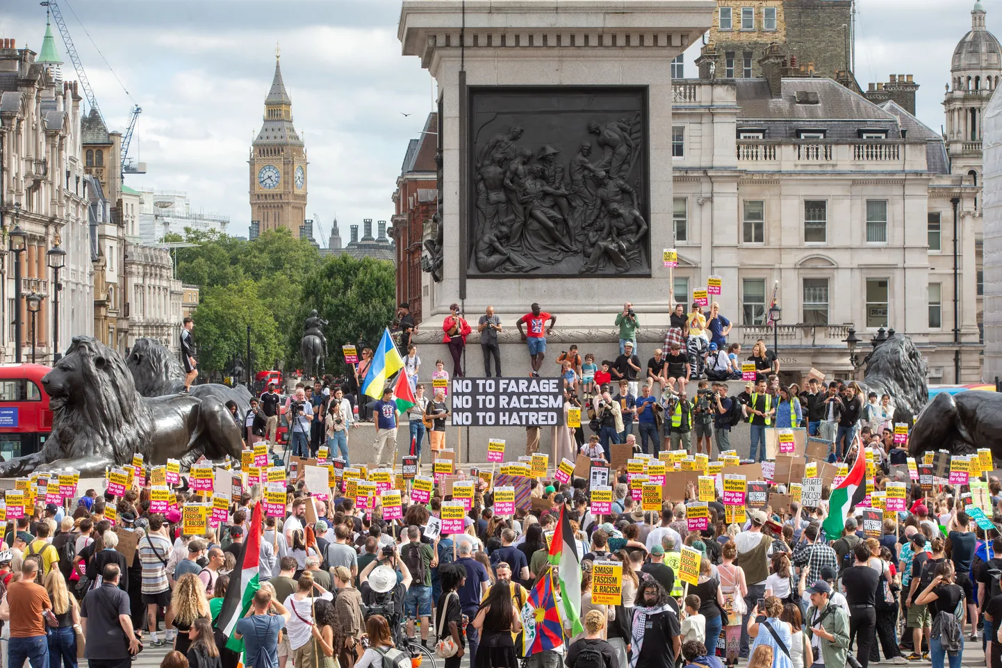 Londonis avaldati meelt rassismi vastu.