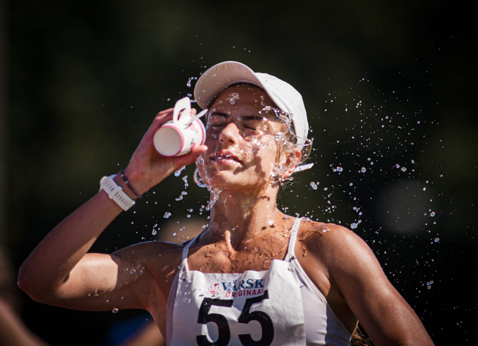 Екатерина Миротворцева установила рекорд Эстонии среди взрослых и на олимпийской дистанции - в ходьбе на 20 км.