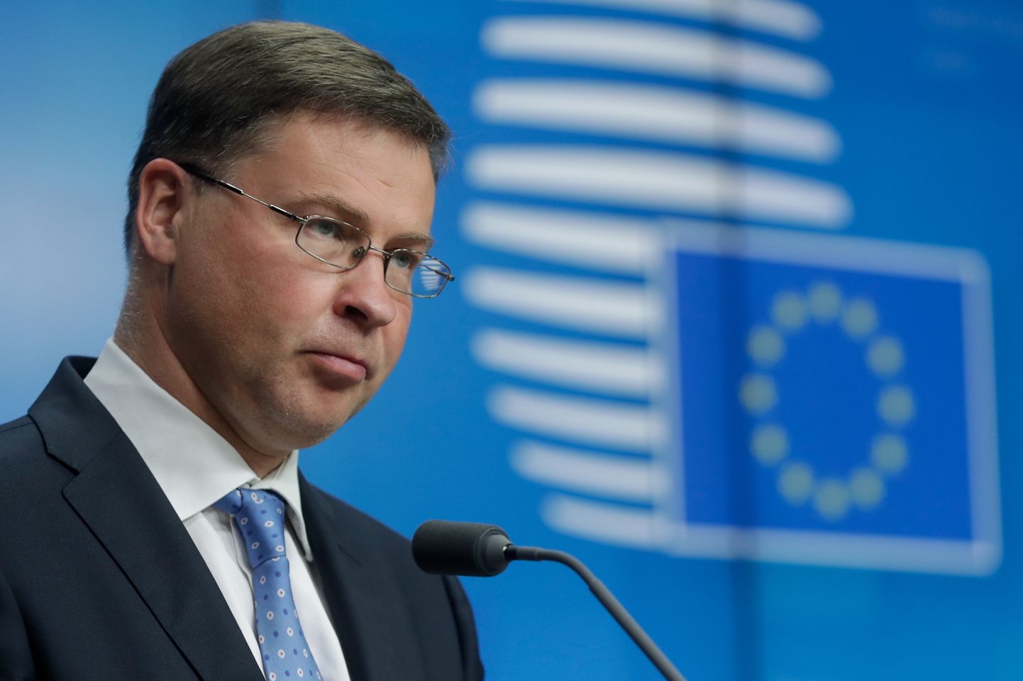 Euroopa Komisjoni aspresident Valdis Dombrovskis.