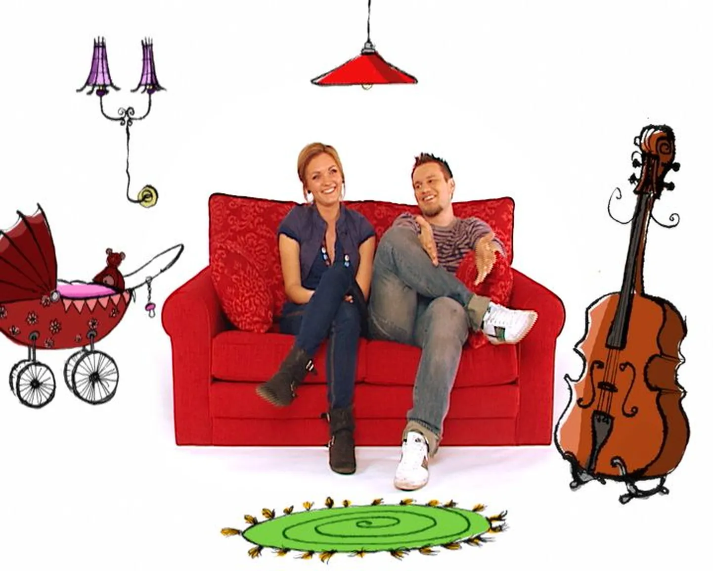 Silver Laas oma abikaasa Anniga tänastartivas telesaates «See vist ongi armastus».
