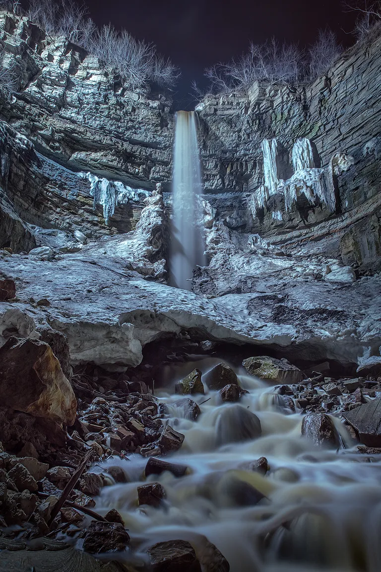 Водопад Валасте - мистическое зрелище.