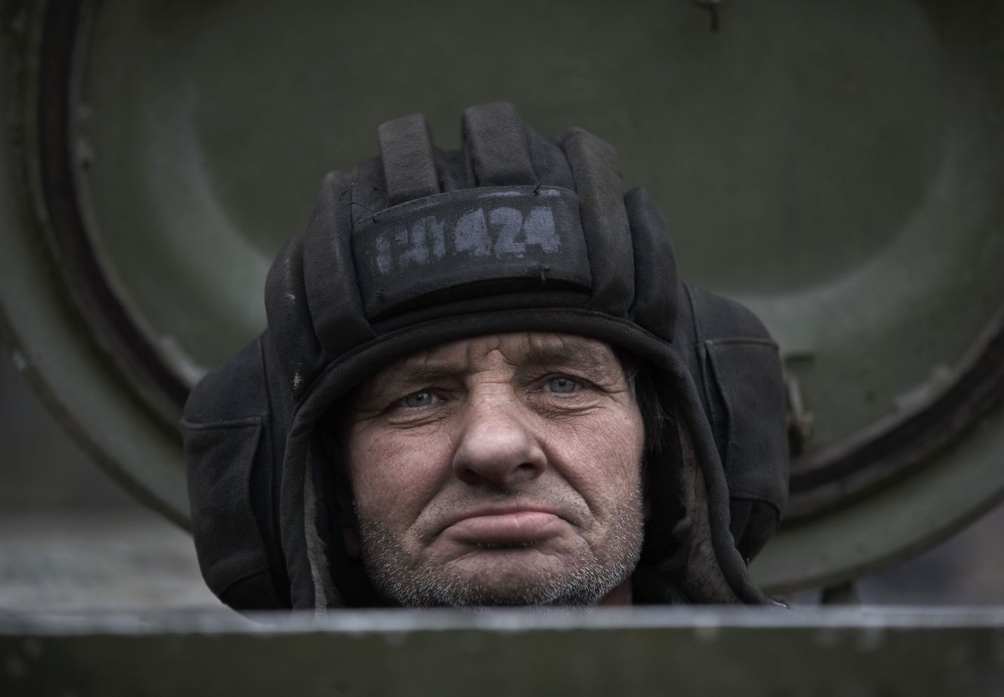 Venemaa toetusega niinimetatud separatist Vene tankis.